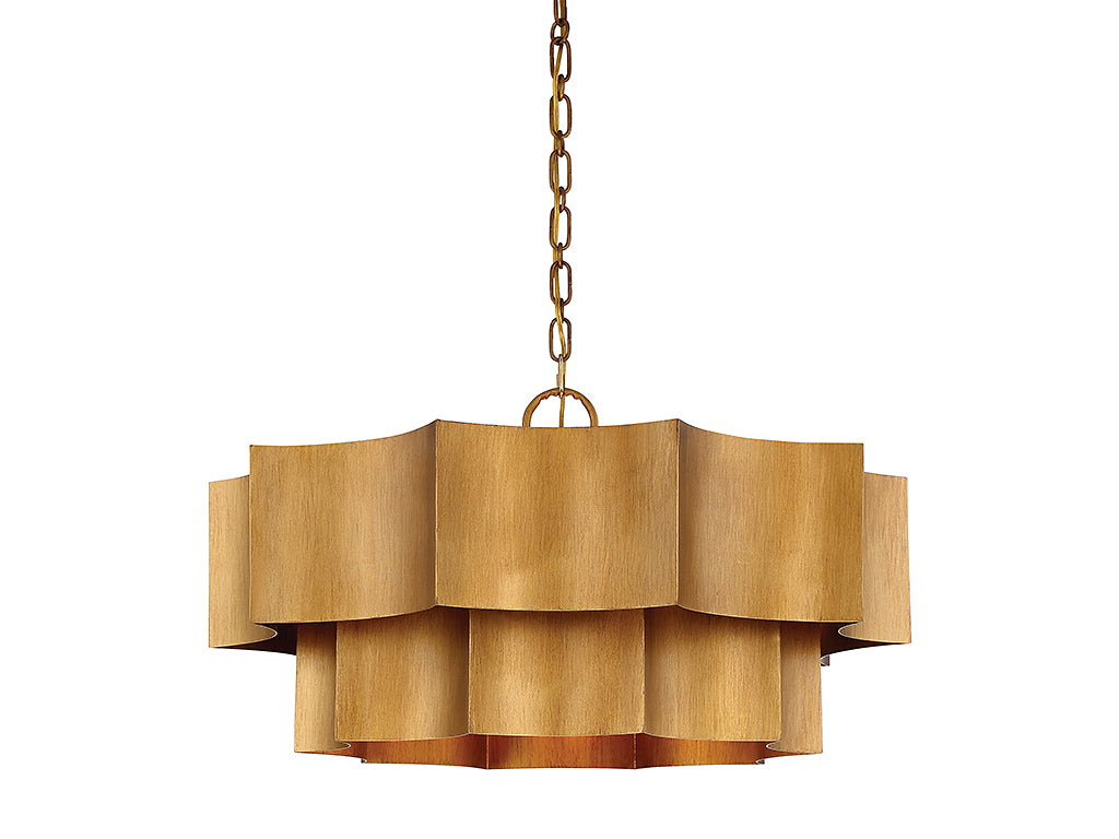 Savoy House Shelby 7-101-6-54 Pendant Light - Gold Patina