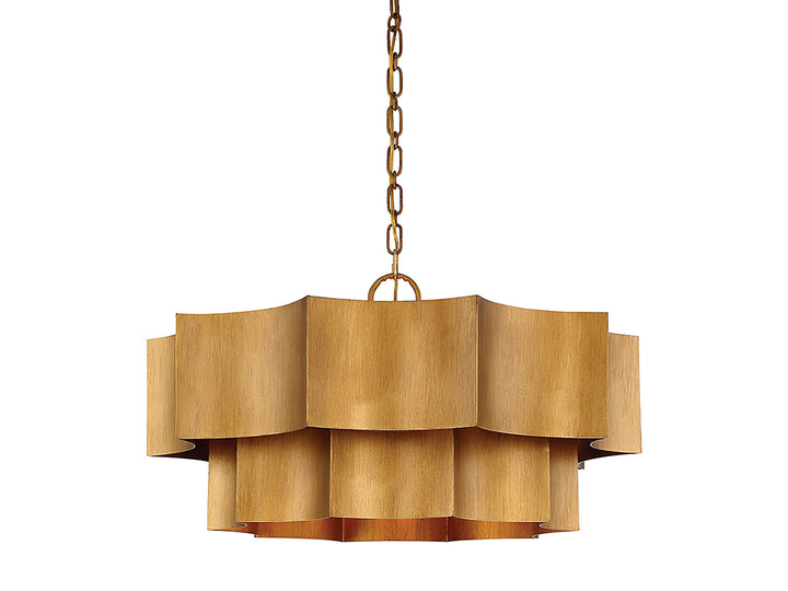 Savoy House Shelby 7-101-6-54 Pendant Light - Gold Patina
