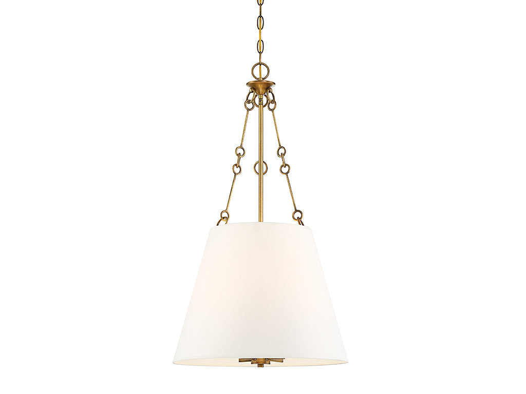 Savoy House Austin 7-2201-4-322 Pendant Light - Warm Brass