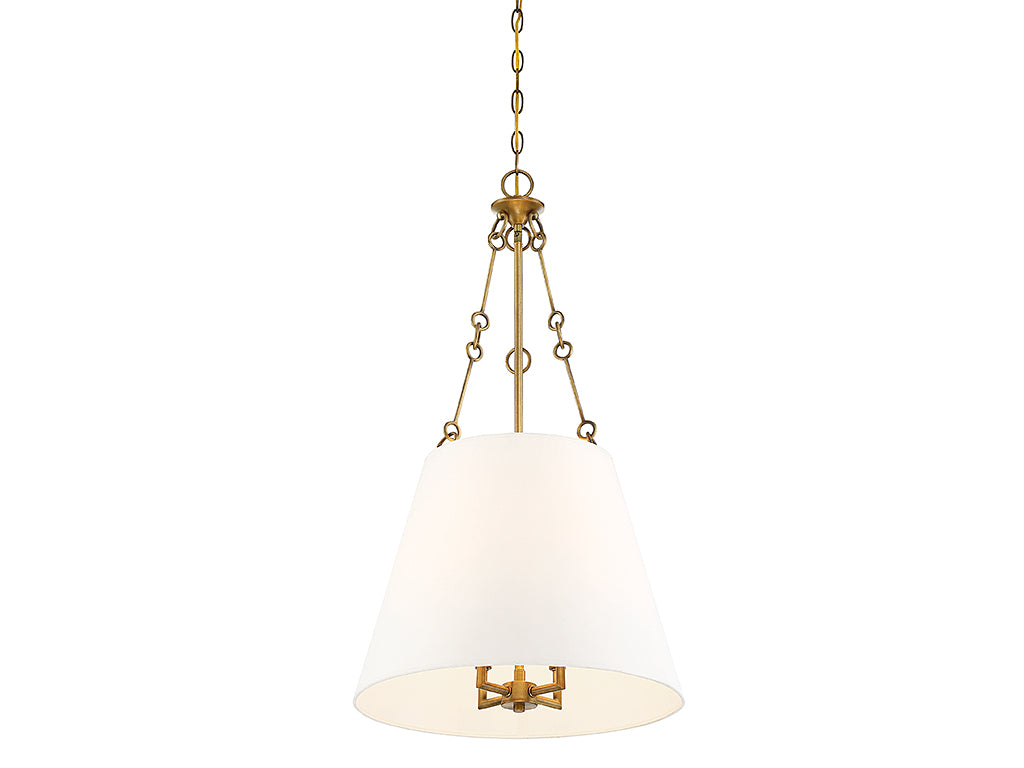Savoy House Austin 7-2201-4-322 Pendant Light - Warm Brass