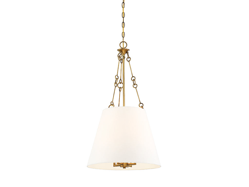 Savoy House Austin 7-2201-4-322 Pendant Light - Warm Brass