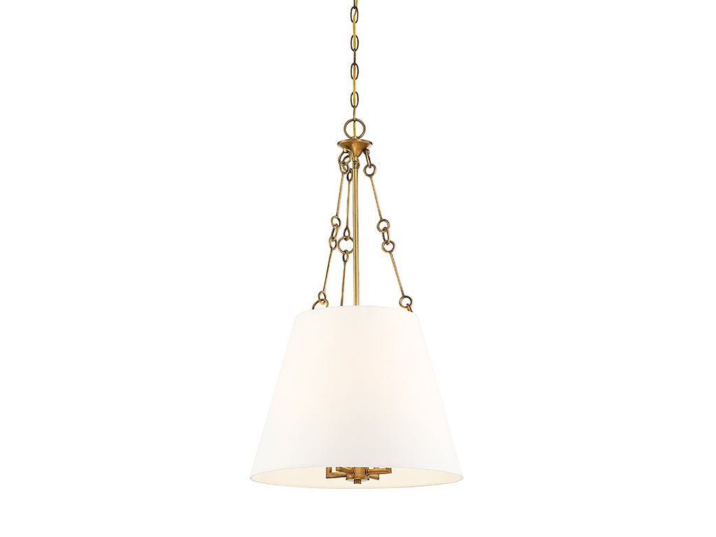 Savoy House Austin 7-2201-4-322 Pendant Light - Warm Brass