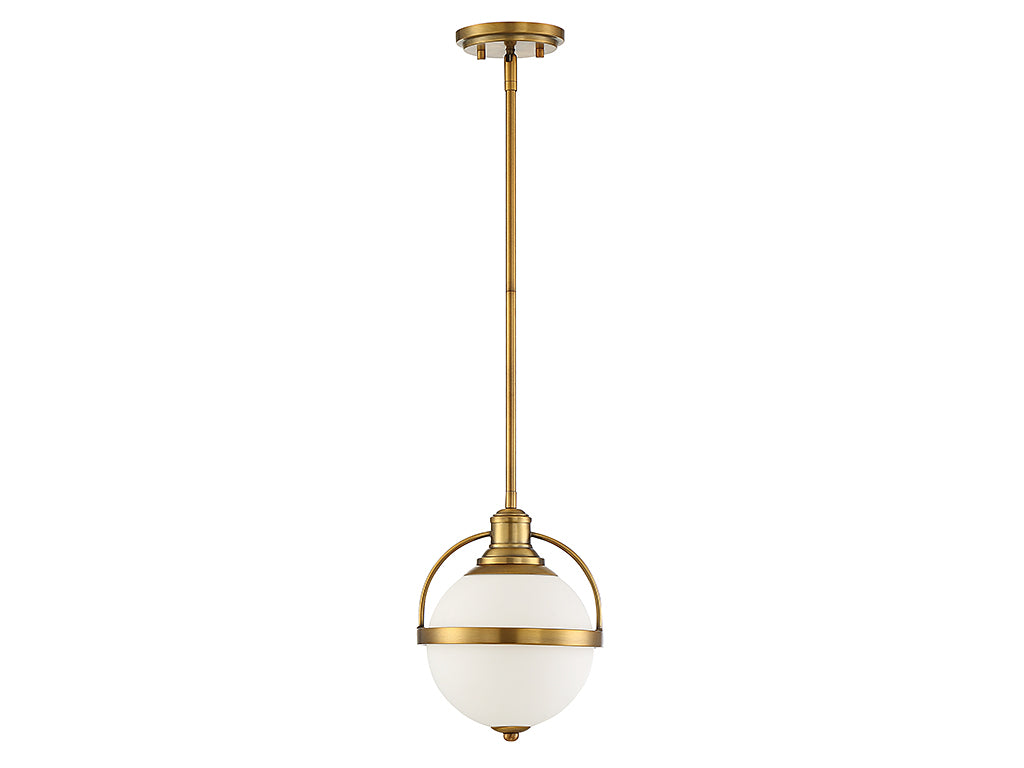 Savoy House Westbourne 7-3100-1-322 Pendant Light - Warm Brass