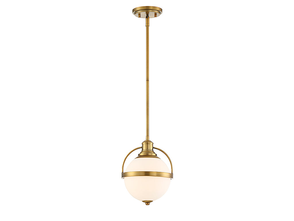 Savoy House Westbourne 7-3100-1-322 Pendant Light - Warm Brass