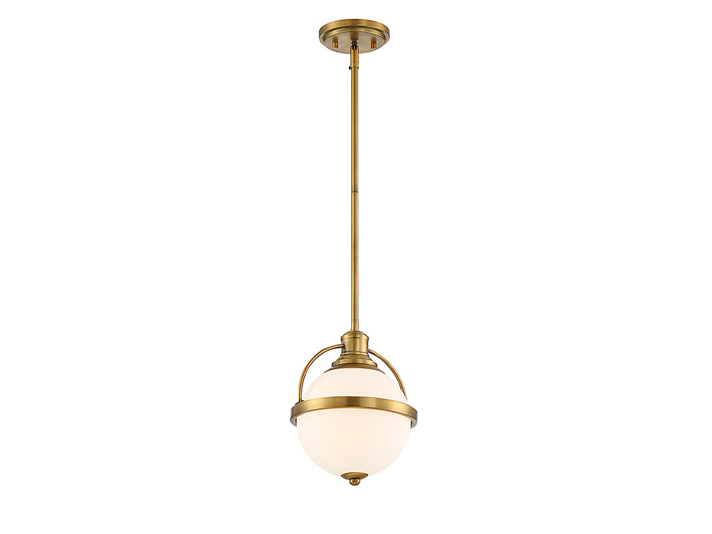 Savoy House Westbourne 7-3100-1-322 Pendant Light - Warm Brass