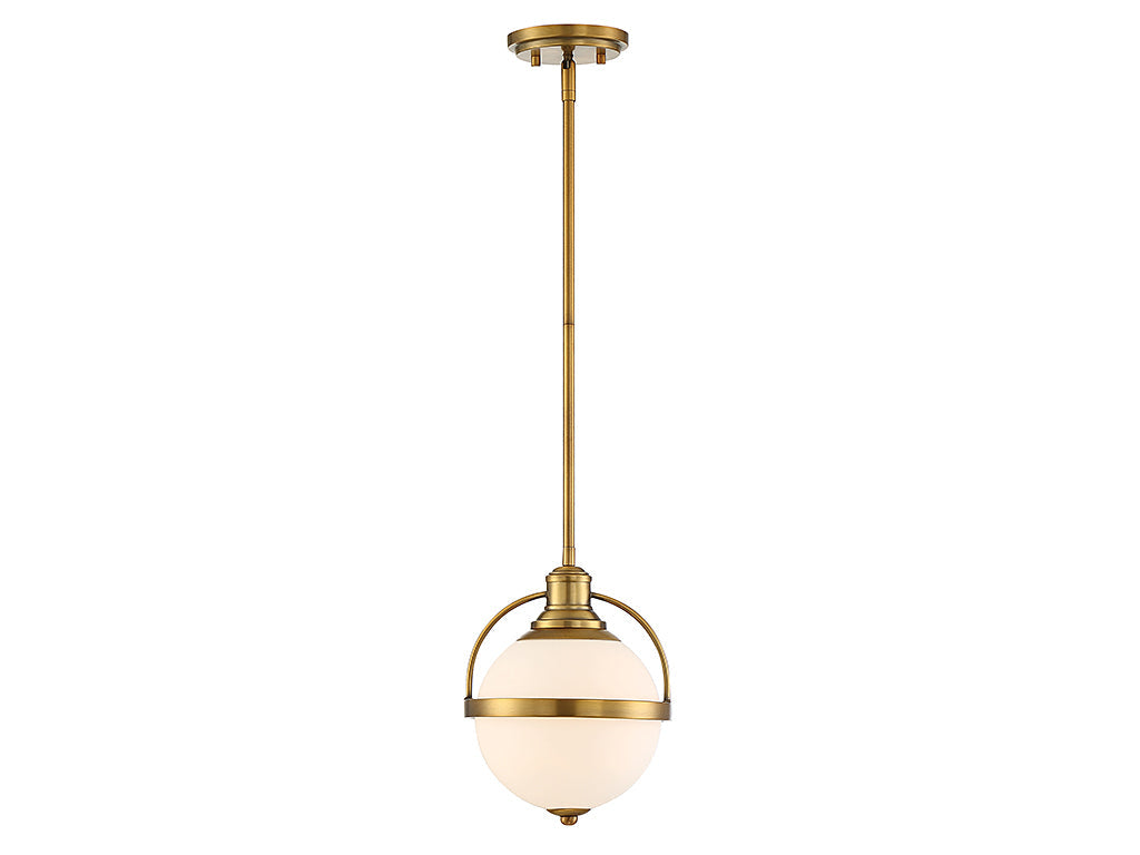 Savoy House Westbourne 7-3100-1-322 Pendant Light - Warm Brass