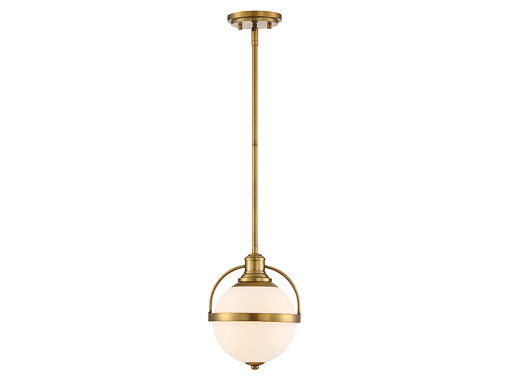 Savoy House Westbourne 7-3100-1-322 Pendant Light - Warm Brass
