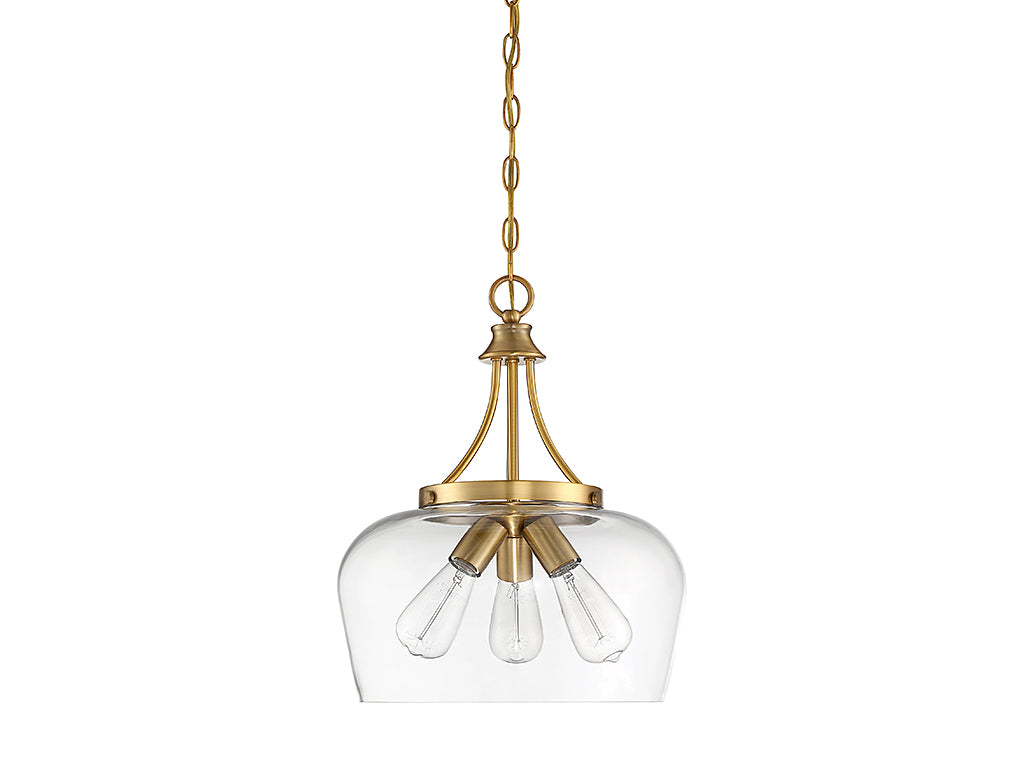 Savoy House Octave 7-4034-3-322 Pendant Light - Warm Brass