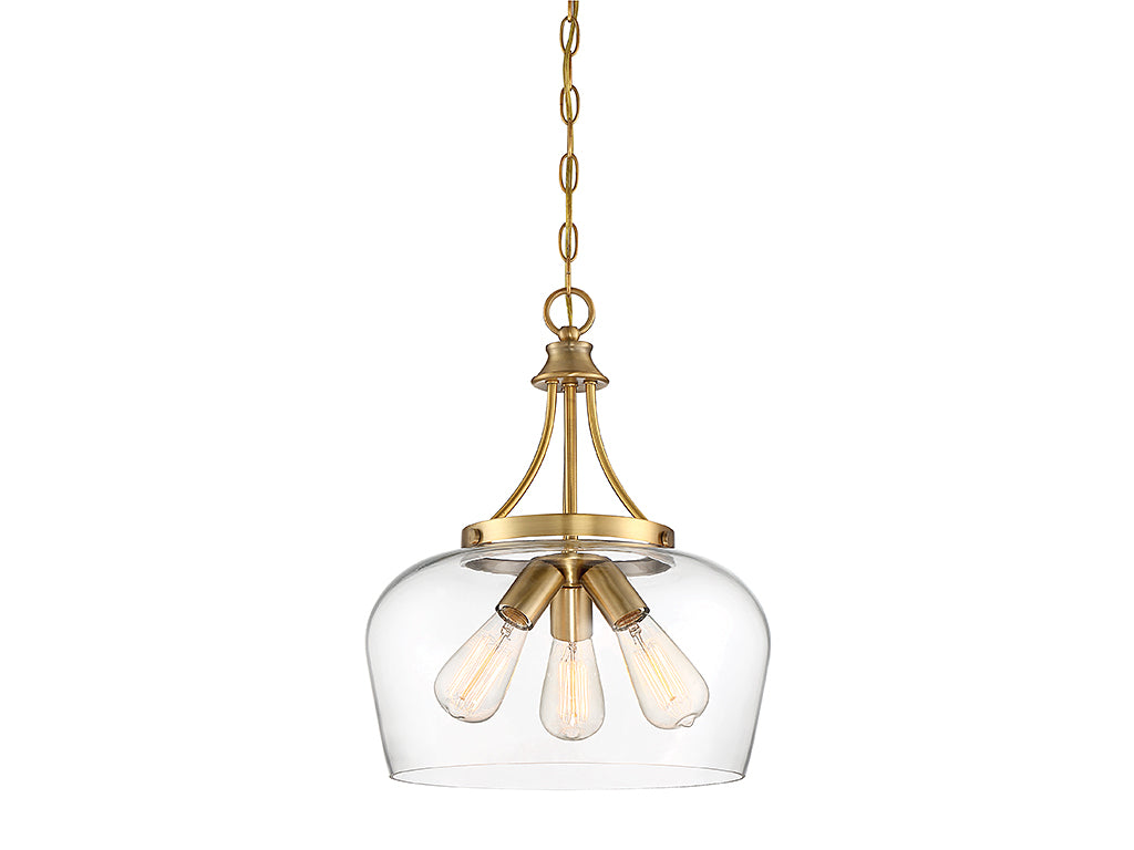 Savoy House Octave 7-4034-3-322 Pendant Light - Warm Brass