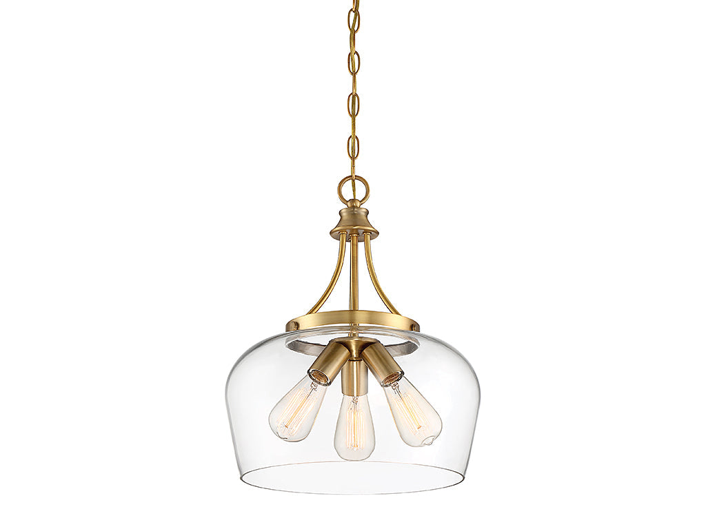 Savoy House Octave 7-4034-3-322 Pendant Light - Warm Brass