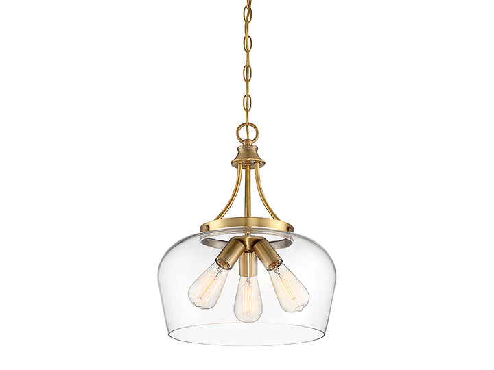 Savoy House Octave 7-4034-3-322 Pendant Light - Warm Brass
