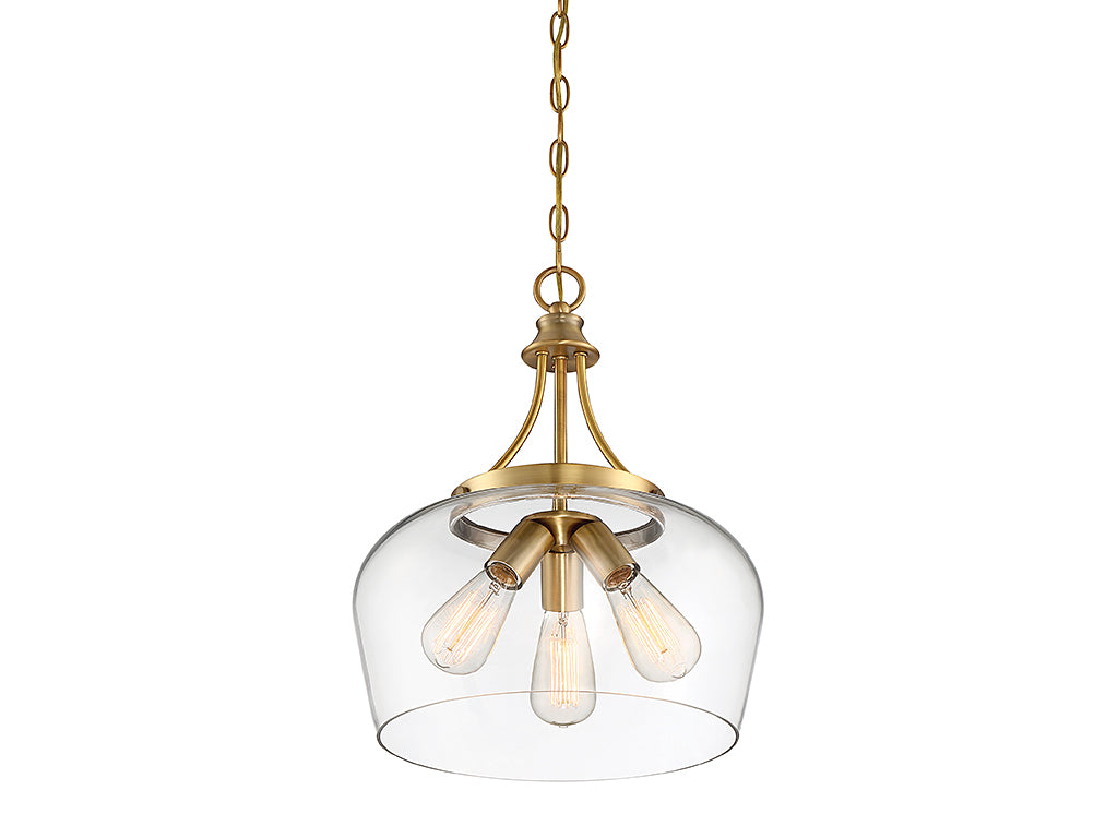 Savoy House Octave 7-4034-3-322 Pendant Light - Warm Brass