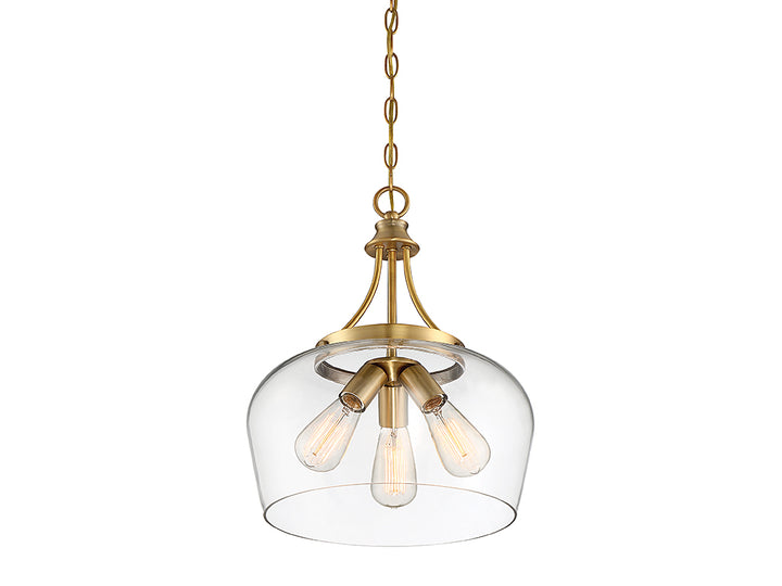 Savoy House Octave 7-4034-3-322 Pendant Light - Warm Brass