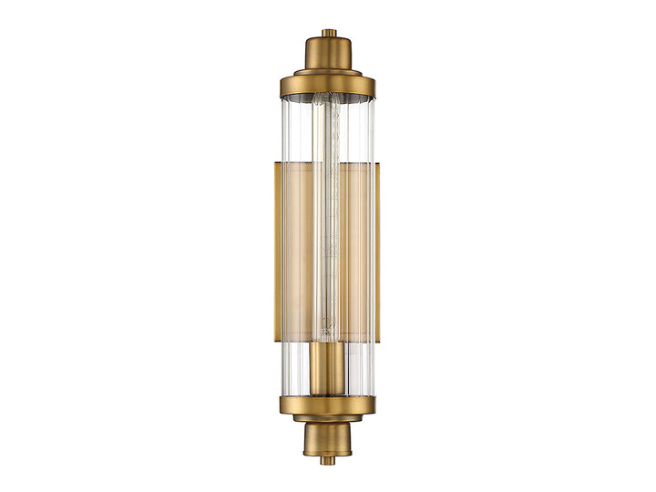 Savoy House Pike 9-16000-1-322 Wall Sconce Light - Warm Brass