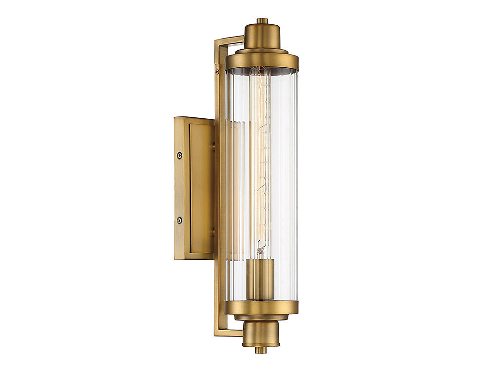 Savoy House Pike 9-16000-1-322 Wall Sconce Light - Warm Brass