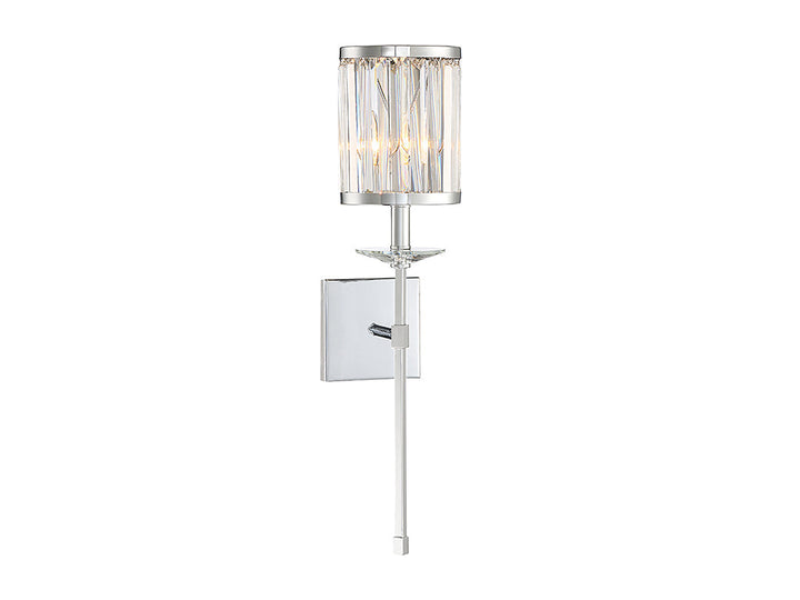 Savoy House Ashbourne 9-400-1-11 Wall Sconce Light - Polished Chrome