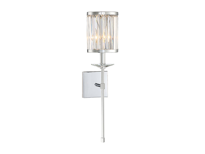 Savoy House Ashbourne 9-400-1-11 Wall Sconce Light - Polished Chrome