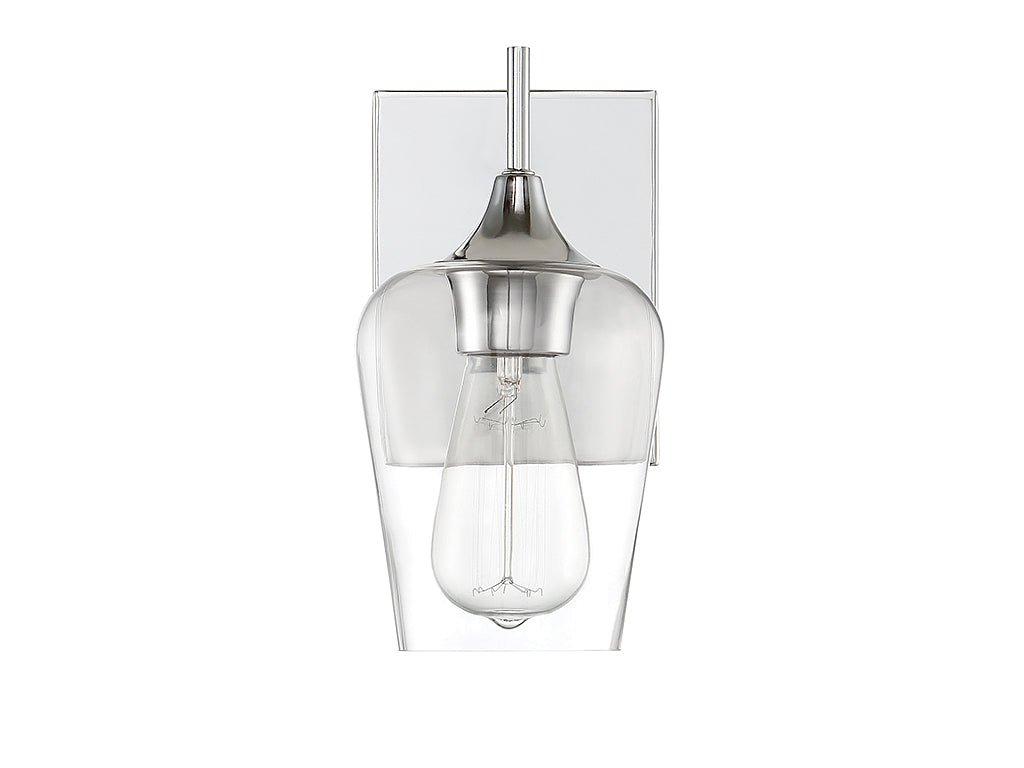 Savoy House Octave 9-4030-1-11 Wall Sconce Light - Polished Chrome