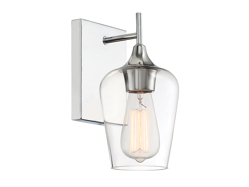 Savoy House Octave 9-4030-1-11 Wall Sconce Light - Polished Chrome