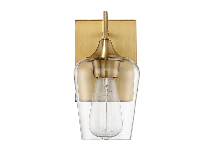 Savoy House Octave 9-4030-1-322 Wall Sconce Light - Warm Brass