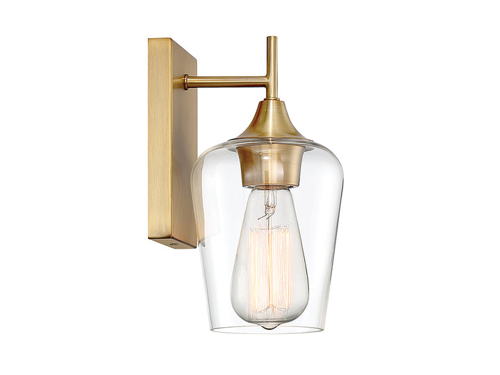 Savoy House Octave 9-4030-1-322 Wall Sconce Light - Warm Brass