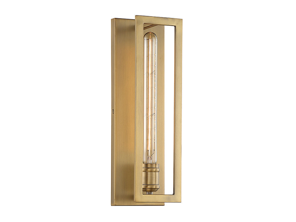 Savoy House Clifton 9-900-1-322 Wall Sconce Light - Warm Brass