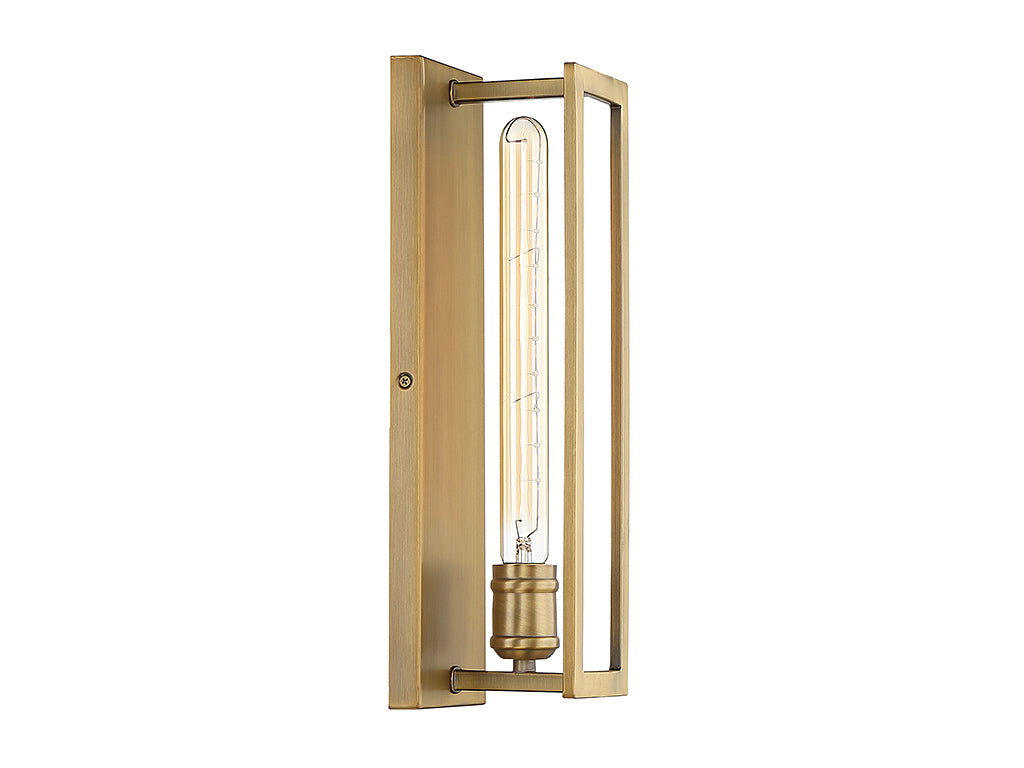 Savoy House Clifton 9-900-1-322 Wall Sconce Light - Warm Brass