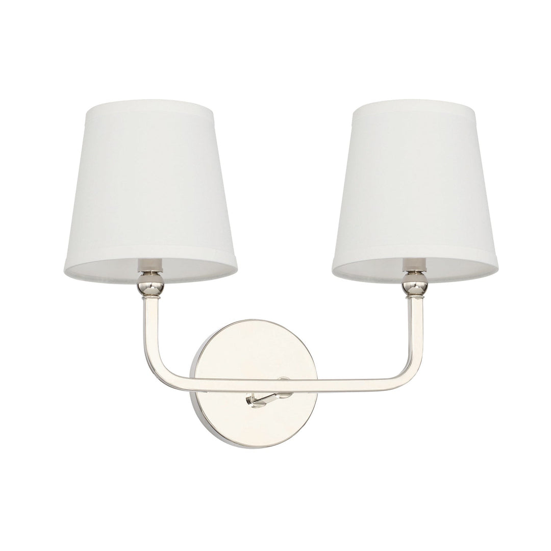 Capital Dawson 119321PN-674 Wall Sconce Light - Polished Nickel