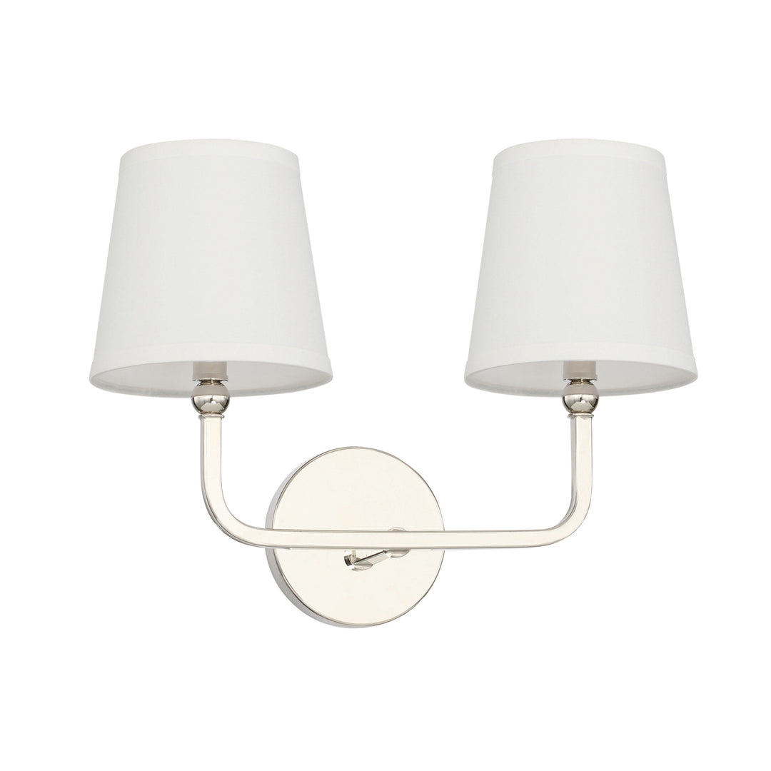 Capital Dawson 119321PN-674 Wall Sconce Light - Polished Nickel