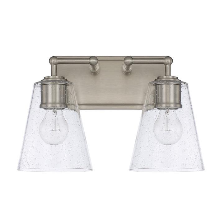 Capital Murphy 121721BN-463 Bath Vanity Light 15 in. wide - Brushed Nickel