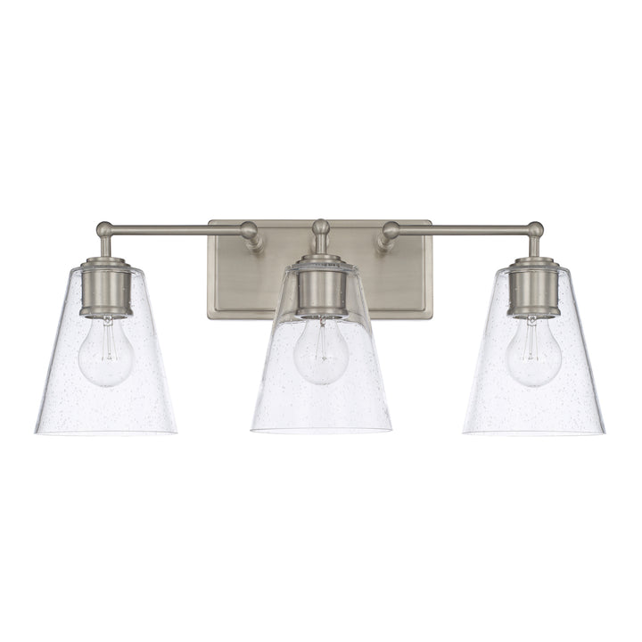 Capital Murphy 121731BN-463 Bath Vanity Light 24 in. wide - Brushed Nickel