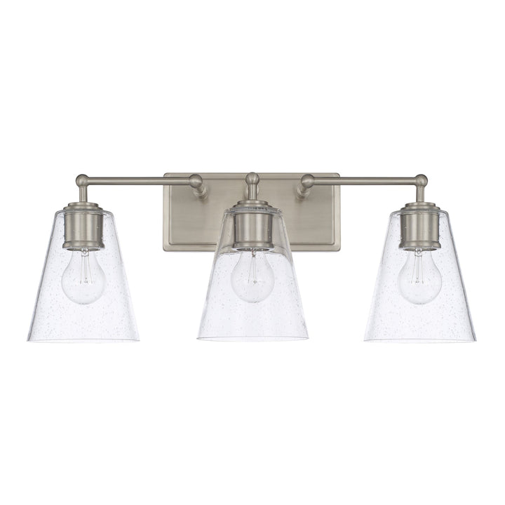 Capital Murphy 121731BN-463 Bath Vanity Light 24 in. wide - Brushed Nickel