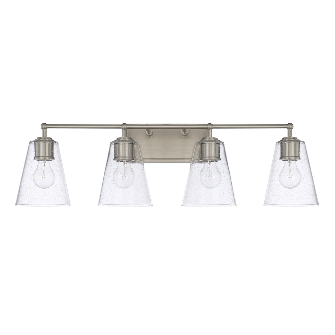 Capital Murphy 121741BN-463 Bath Vanity Light 33 in. wide - Brushed Nickel