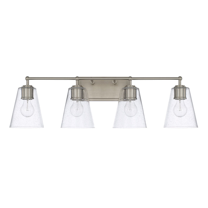 Capital Murphy 121741BN-463 Bath Vanity Light 33 in. wide - Brushed Nickel