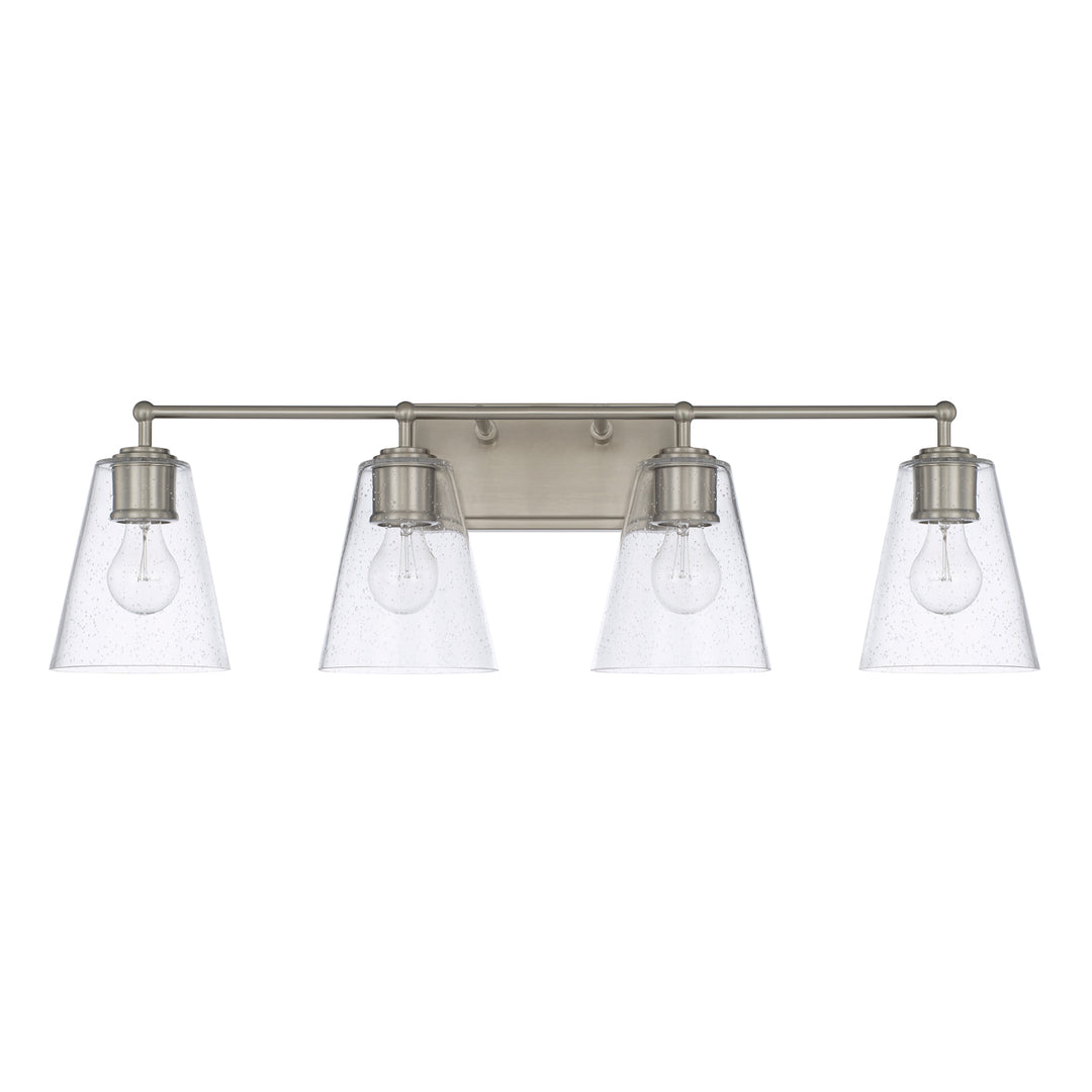 Capital Murphy 121741BN-463 Bath Vanity Light 33 in. wide - Brushed Nickel