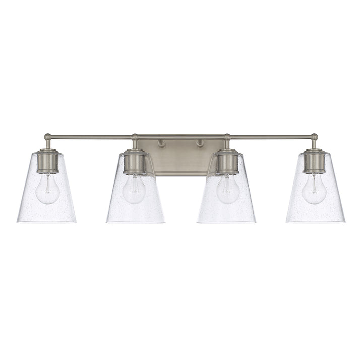 Capital Murphy 121741BN-463 Bath Vanity Light 33 in. wide - Brushed Nickel