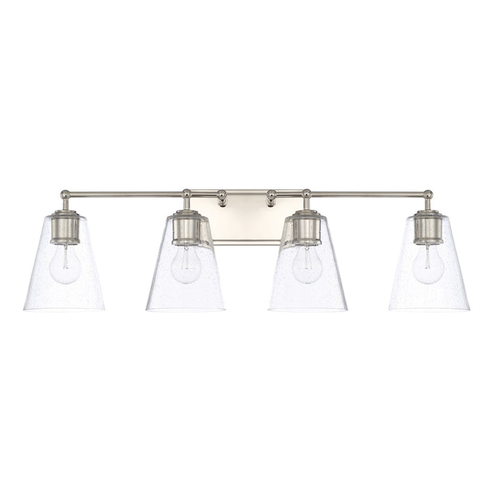 Capital Murphy 121741PN-463 Bath Vanity Light 33 in. wide - Polished Nickel