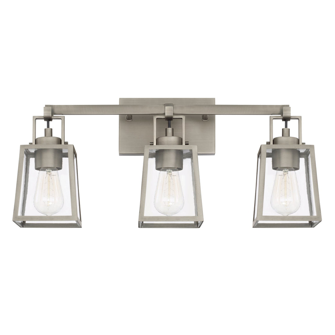 Capital Kenner 125531AN-448 Bath Vanity Light 24 in. wide - Antique Nickel