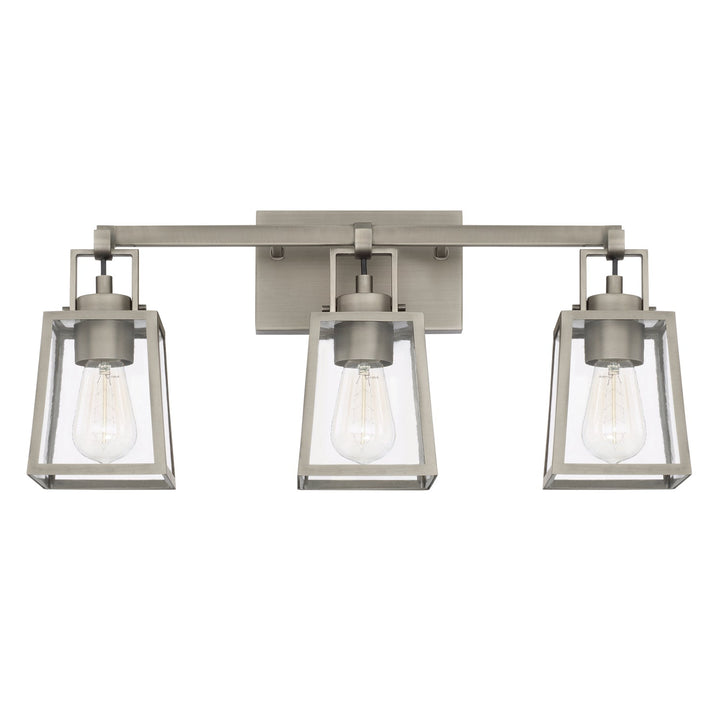 Capital Kenner 125531AN-448 Bath Vanity Light 24 in. wide - Antique Nickel