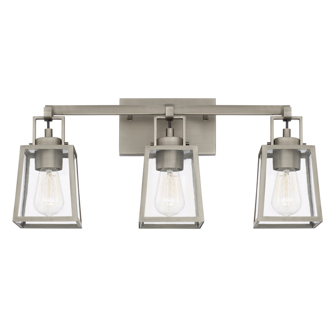 Capital Kenner 125531AN-448 Bath Vanity Light 24 in. wide - Antique Nickel