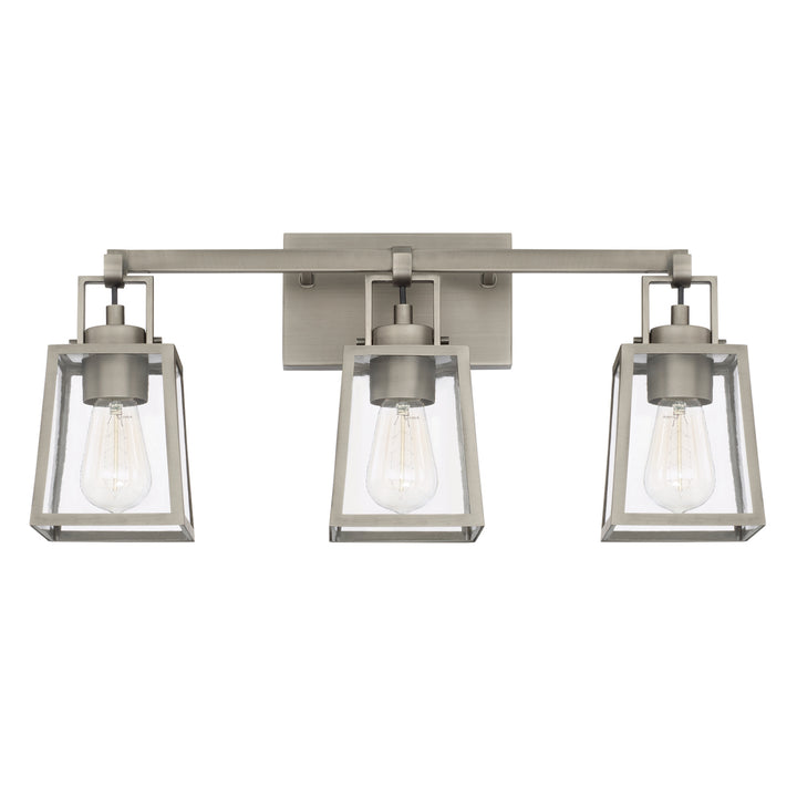 Capital Kenner 125531AN-448 Bath Vanity Light 24 in. wide - Antique Nickel
