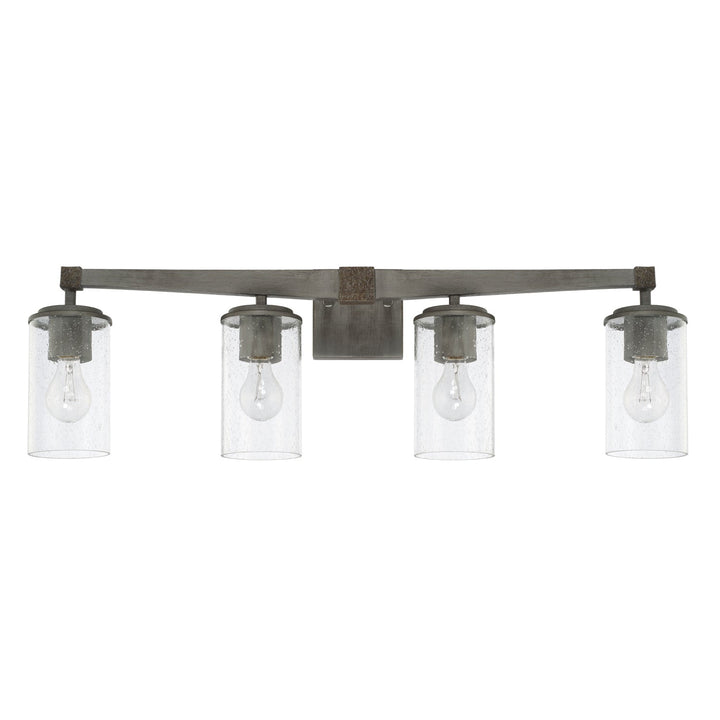 Capital Zac 125941UG-435 Bath Vanity Light 33 in. wide - Urban Grey