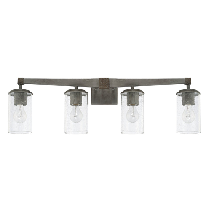 Capital Zac 125941UG-435 Bath Vanity Light 33 in. wide - Urban Grey