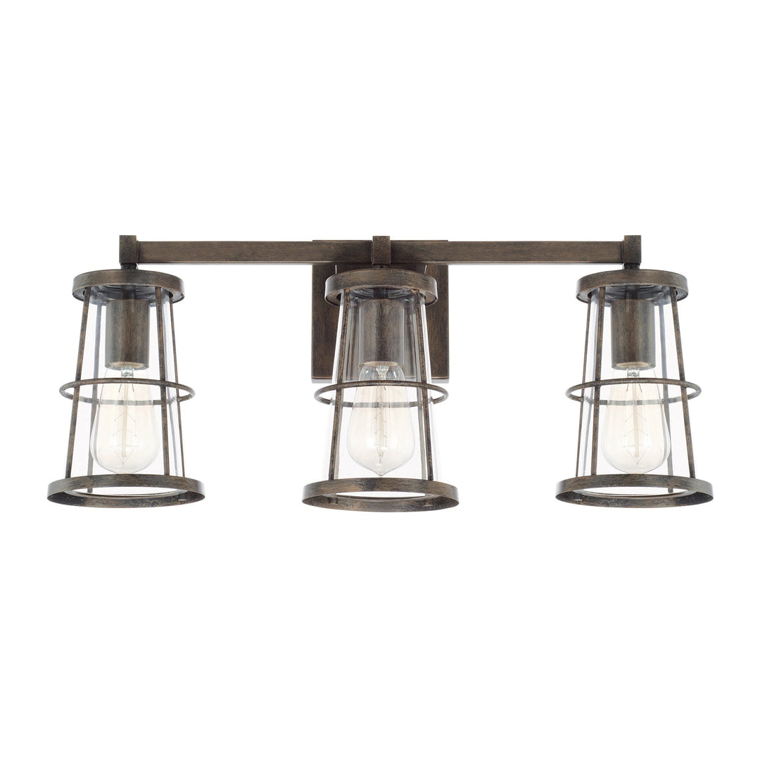 Capital Beaufort 127431NG Bath Vanity Light 23 in. wide - Nordic Grey