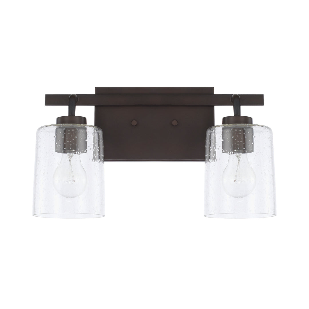 Capital Greyson 128521BZ-449 Bath Vanity Light 15 in. wide - Bronze