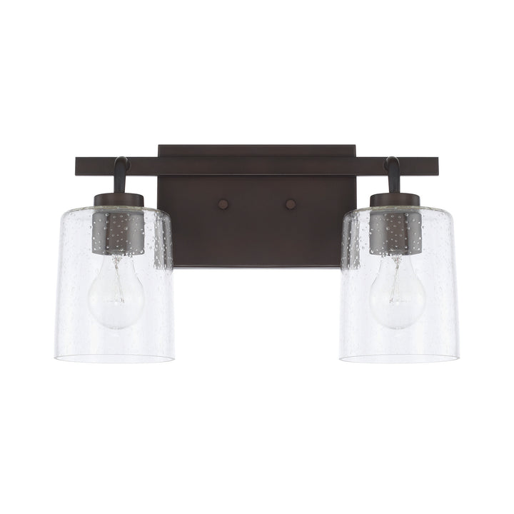 Capital Greyson 128521BZ-449 Bath Vanity Light 15 in. wide - Bronze