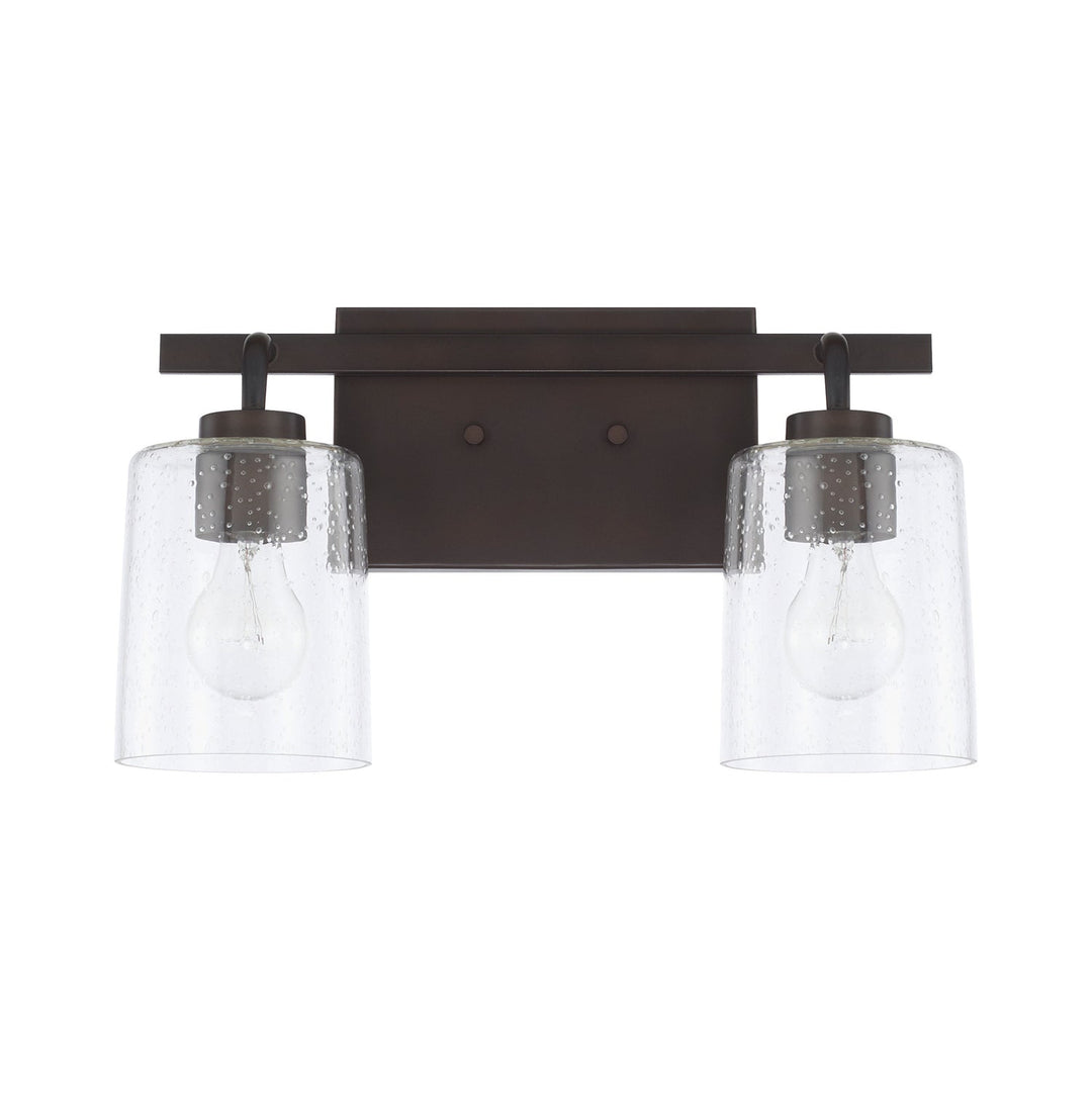 Capital Greyson 128521BZ-449 Bath Vanity Light 15 in. wide - Bronze