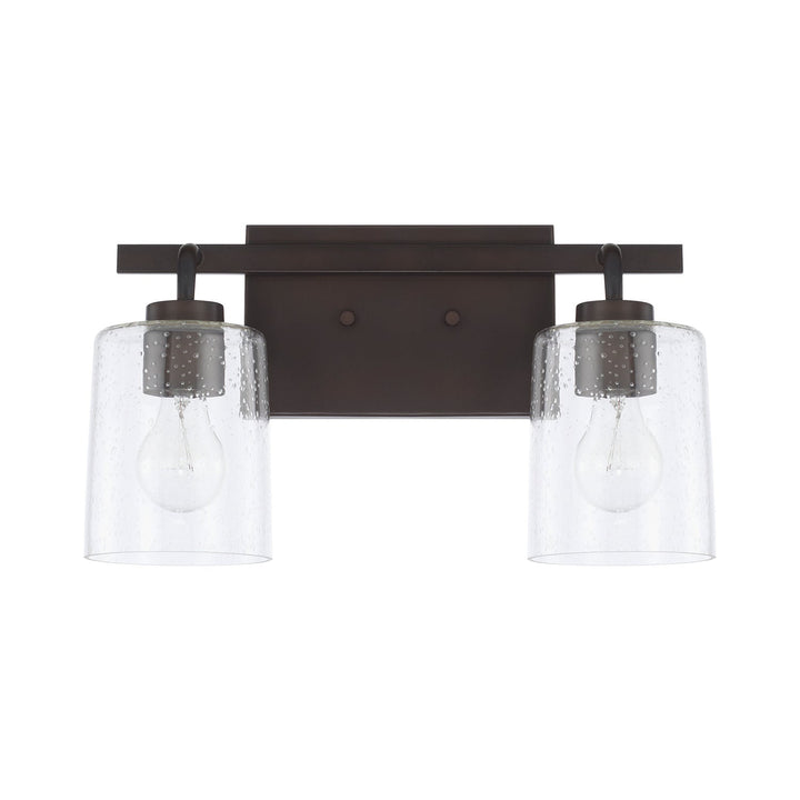 Capital Greyson 128521BZ-449 Bath Vanity Light 15 in. wide - Bronze