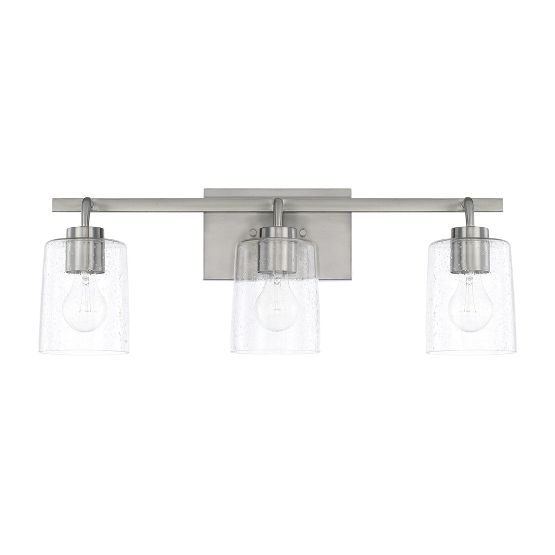 Capital Greyson 128531BN-449 Bath Vanity Light 25 in. wide - Brushed Nickel