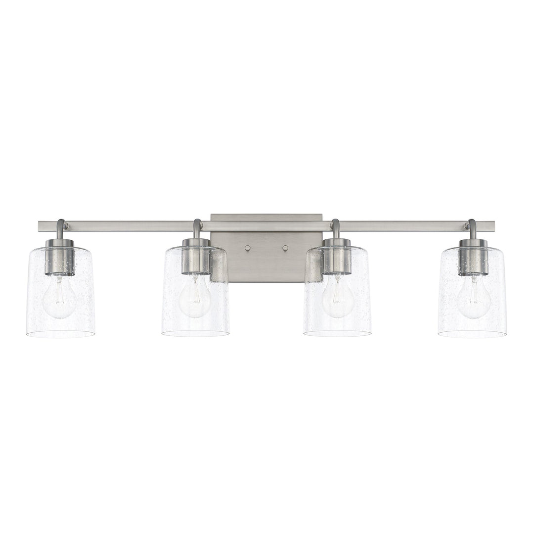 Capital Greyson 128541BN-449 Bath Vanity Light 34 in. wide - Brushed Nickel